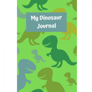my dinosaur journal cover