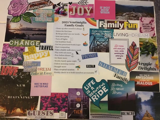 How to Create a Family Vision Board