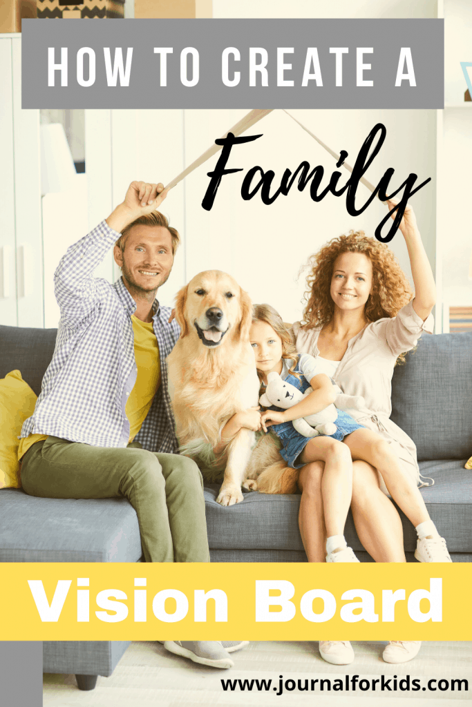 how to create a family vision board